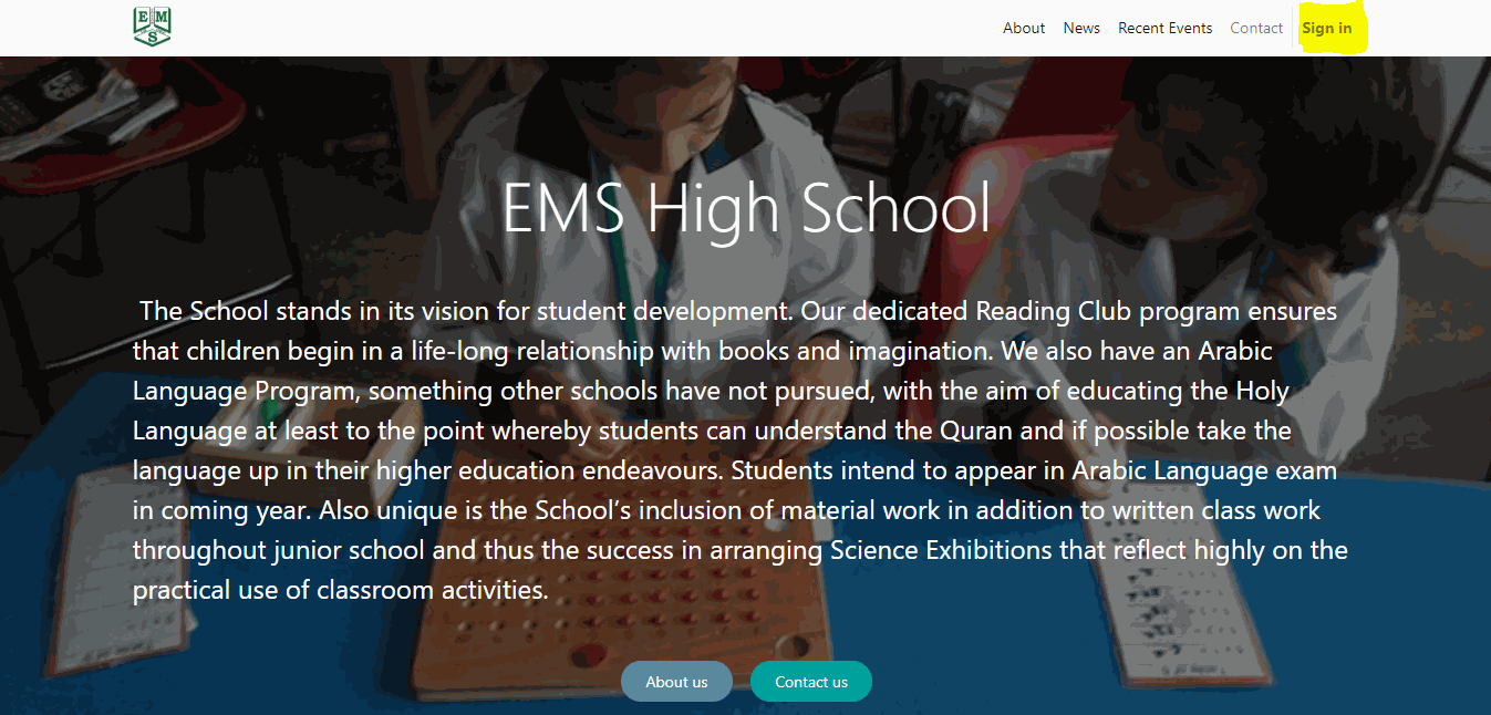 Odoo • A picture with a caption