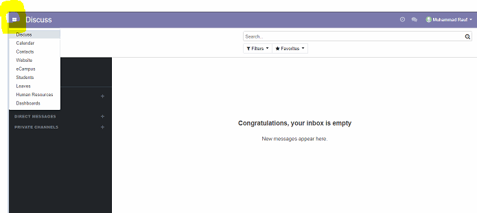 Odoo • A picture with a caption